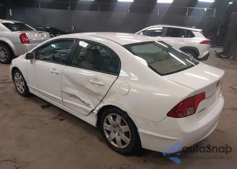 2007 Honda Civic Lx из США, поврежденный, VIN 1HGFA16597L042225
